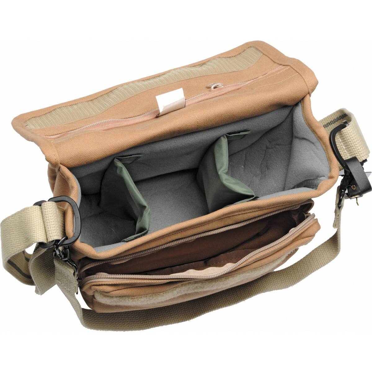 Alt View 1. Domke - Domke F-10 JD Medium Shoulder Bag, Sand - Canvas.