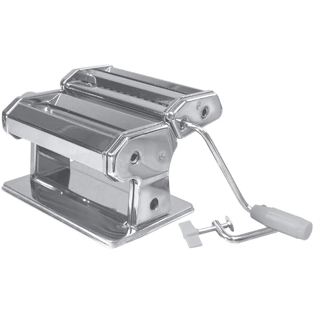 Angle. Weston - Mechanical Pasta Maker - Silver/White.