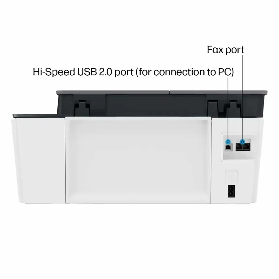 Fax port Hi-Speed USB 2.0 port (for connection to PC).
