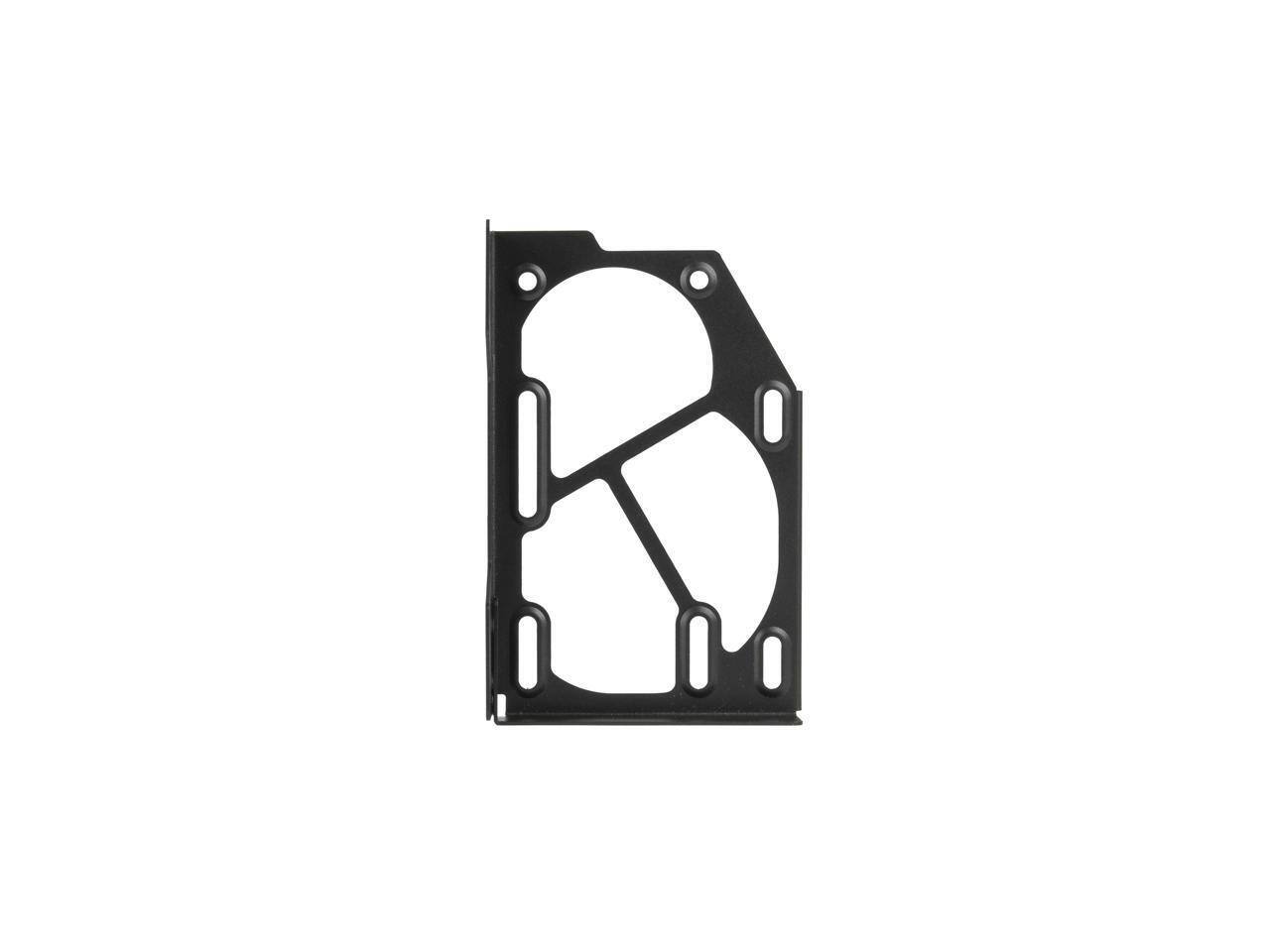 Alt View 1. SilverStone - VRM cooling fan adapter bracket - Black.