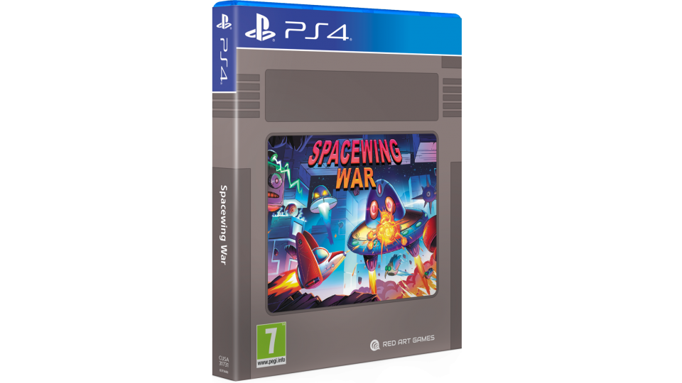PS4  
Spacewing War  
CUSA RETTE  
7  
www.pegi.info  
RED ART GAMES
