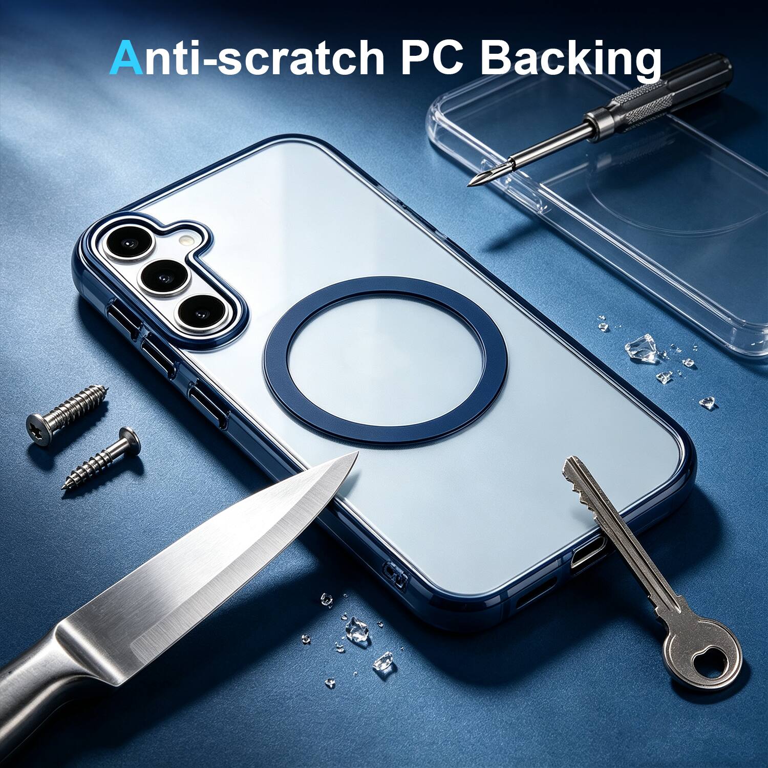 Anti-scratch PC Backing
