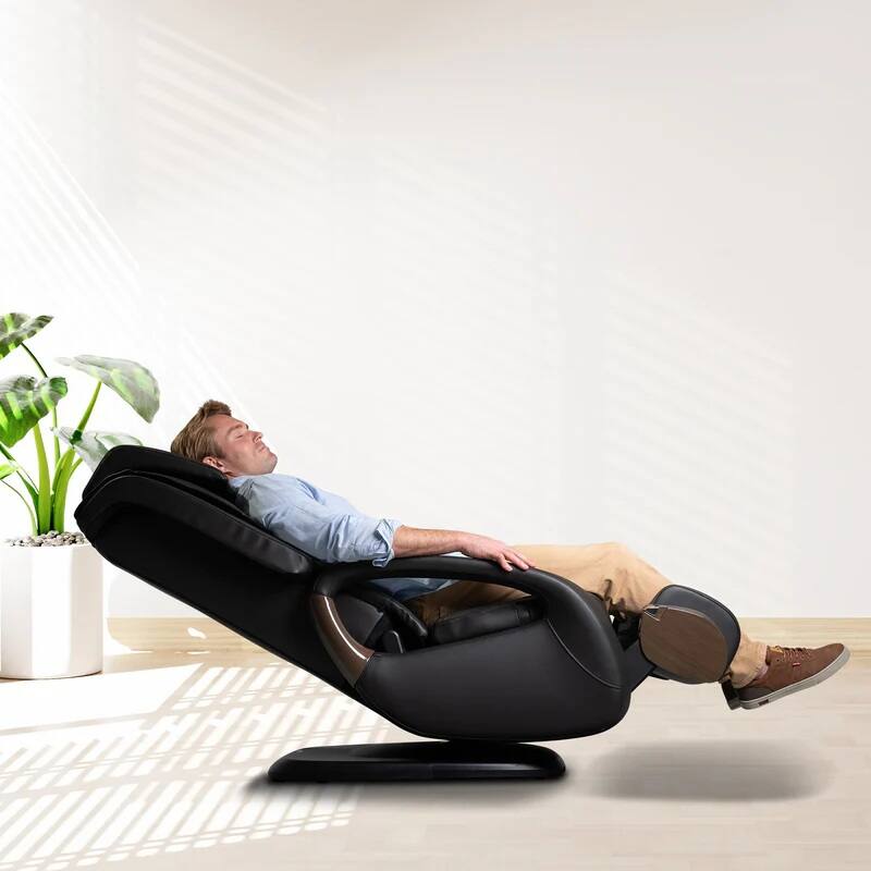 Back. Human Touch - WholeBody Massage Chair - Bone.