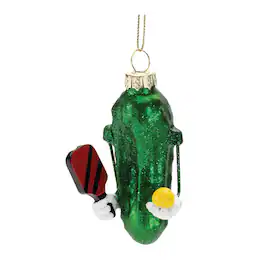 BreeBe - Pickleball Ornament (Set of 12) - Green