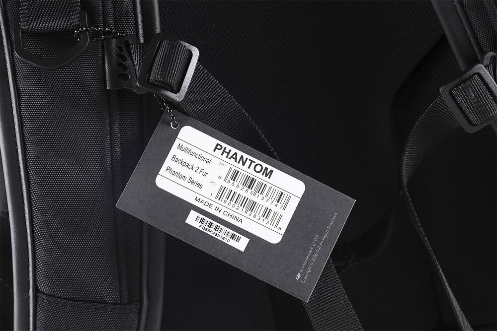 Alt View 17. DJI - Backpack for Phantom Drones - Black/gray.