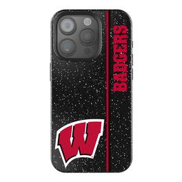 Keyscaper - NCAA - Wisconsin Badgers iPhone Bling Case - 14 - Black