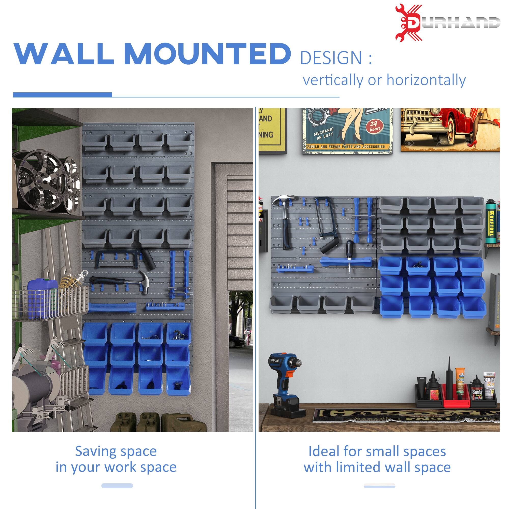 WALL MOUNTED DESIGN: vertically or horizontally

Saving space in your work space

Ideal for small spaces with limited wall space
