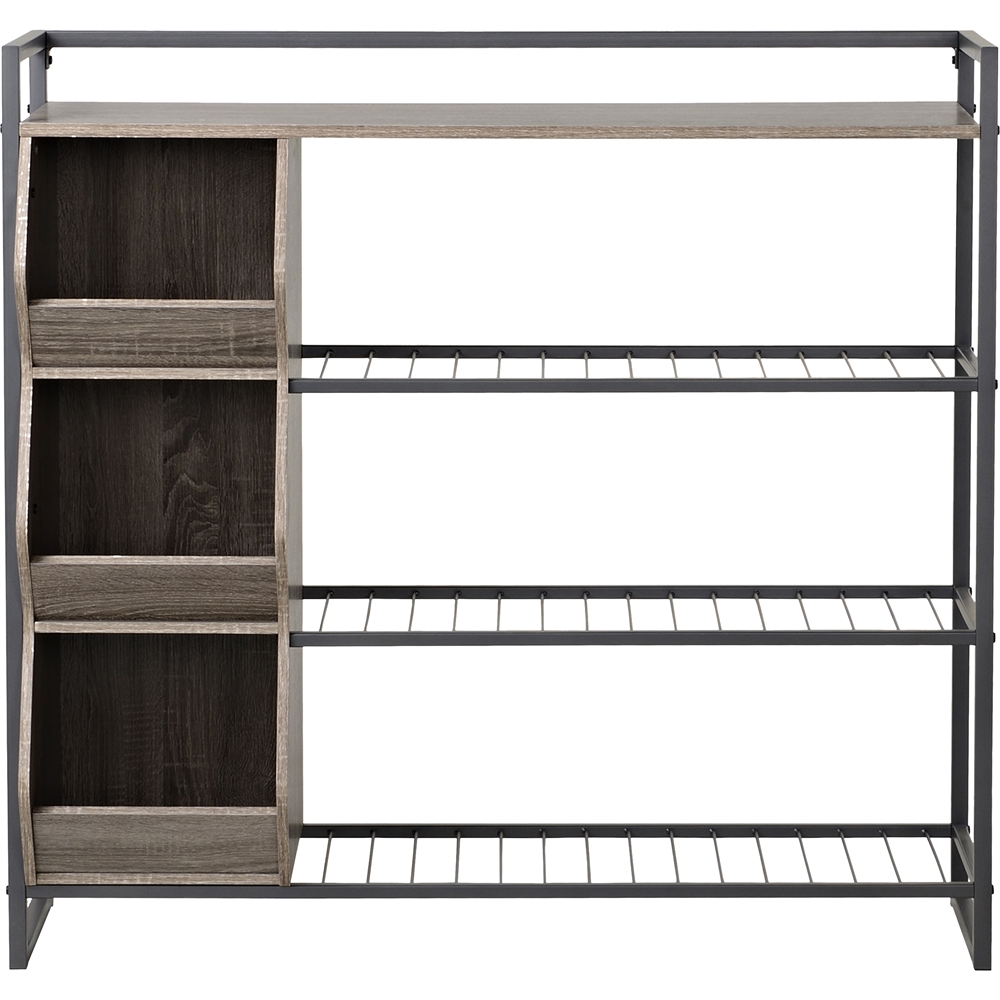 Image of Homestar - 4-Shelf Shoe Rack - Warm Reclaimed Wood