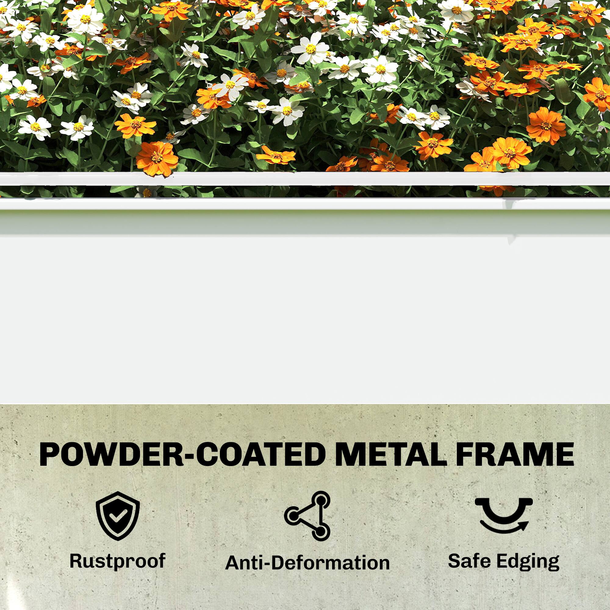 POWDER-COATED METAL FRAME

- Rustproof
- Anti-Deformation
- Safe Edging