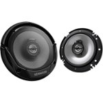 Front Zoom. Kenwood - Sports Series 6-1/2" 2-Way Car Speakers with Polypropylene Cones (Pair) - Black.