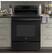 Alt View 13. GE - 5.3 Cu. Ft. Freestanding Electric Range with Manual Cleaning - Black.