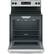 Alt View 1. GE - 5.3 Cu. Ft. Freestanding Electric Range with Manual Cleaning - Stainless Steel.