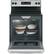 Alt View 2. GE - 5.3 Cu. Ft. Freestanding Electric Range with Manual Cleaning - Stainless Steel.