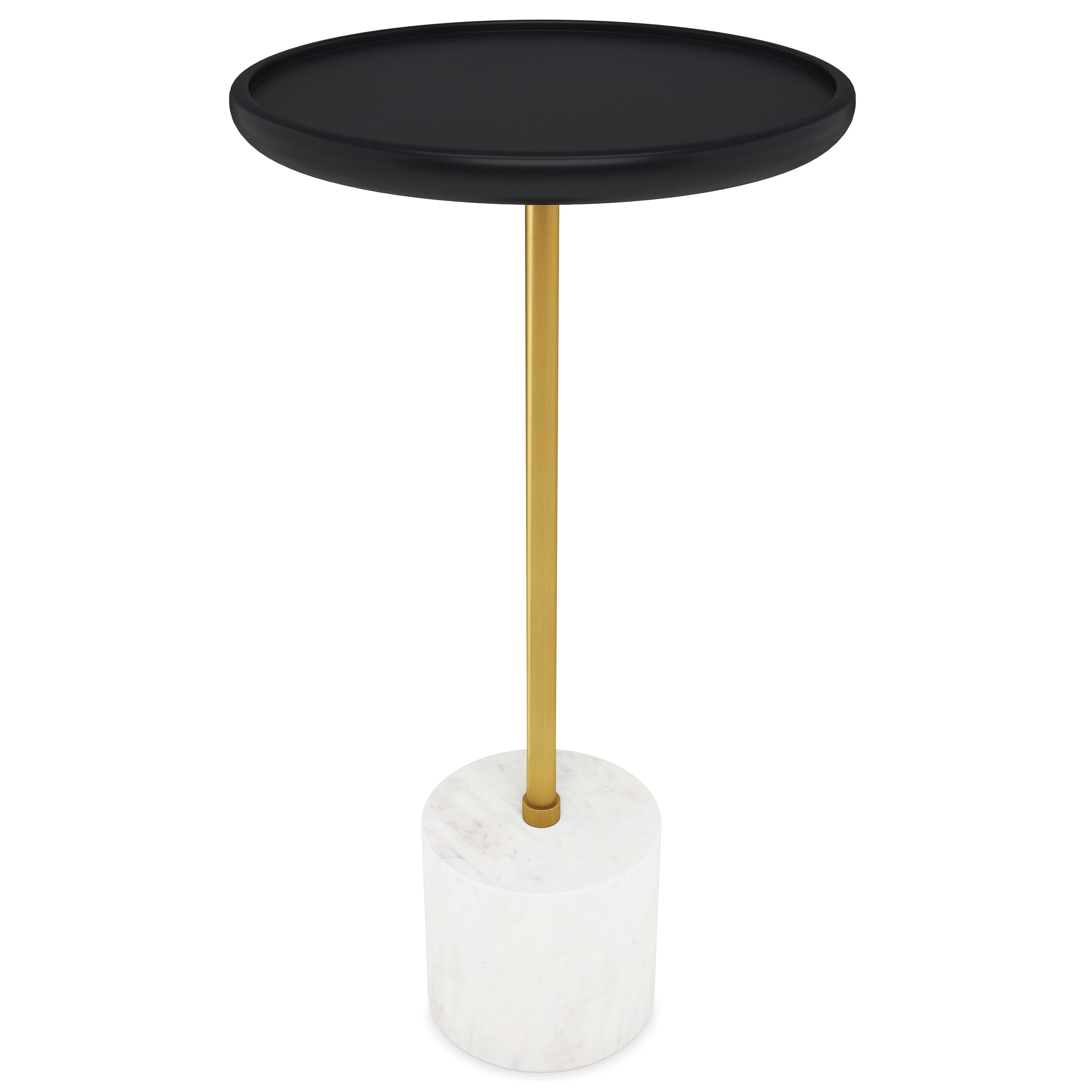 Simpli Home - Turner Side Table - Black - Front_Zoom