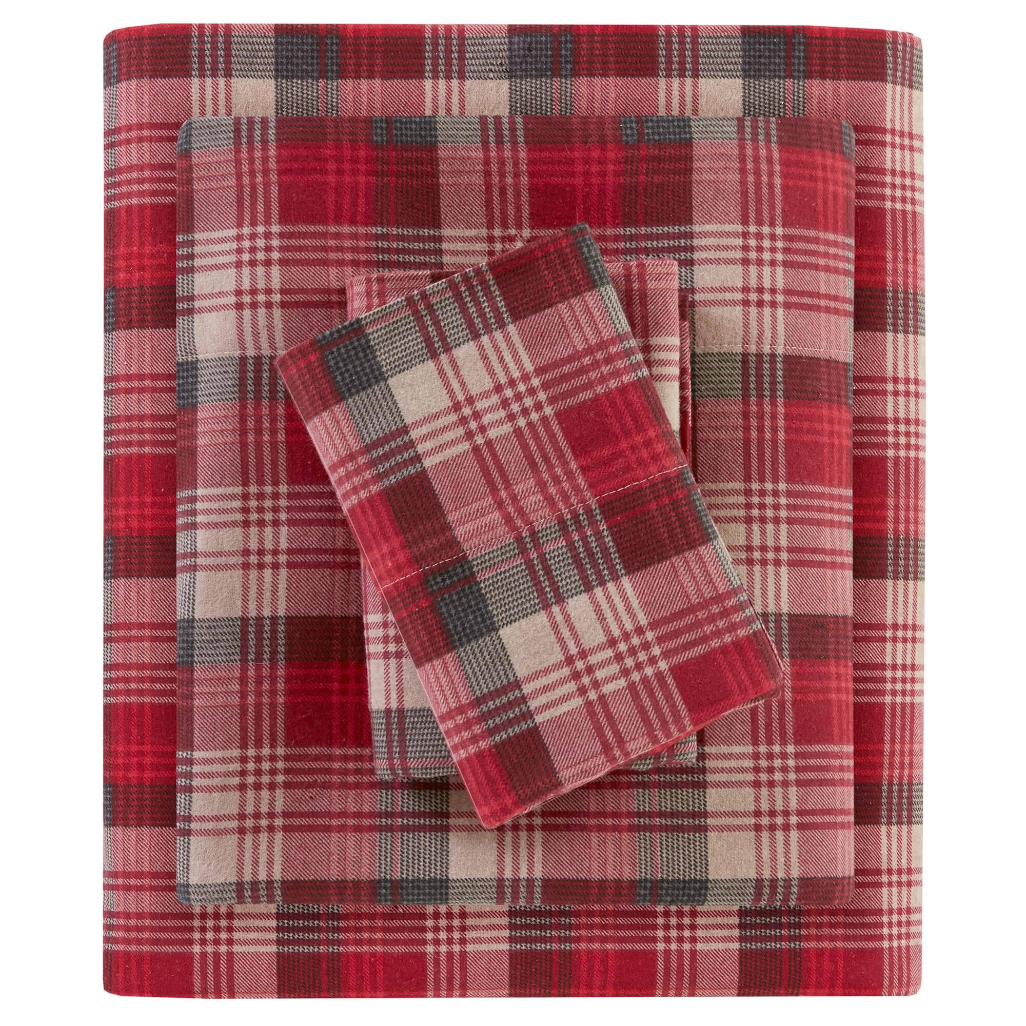 Red Plaid California King