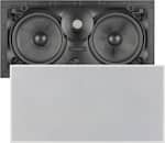 Sonance - VX66 LCR SINGLE SPEAKER - Visual Experience Series 6-1/2" 2-Way LCR (Left, Center, or Right) In Wall Speaker (Each) - Paintable White
