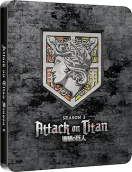 Attack on Titan: Season 3 Complete (Steelbook) - BLU-RAY