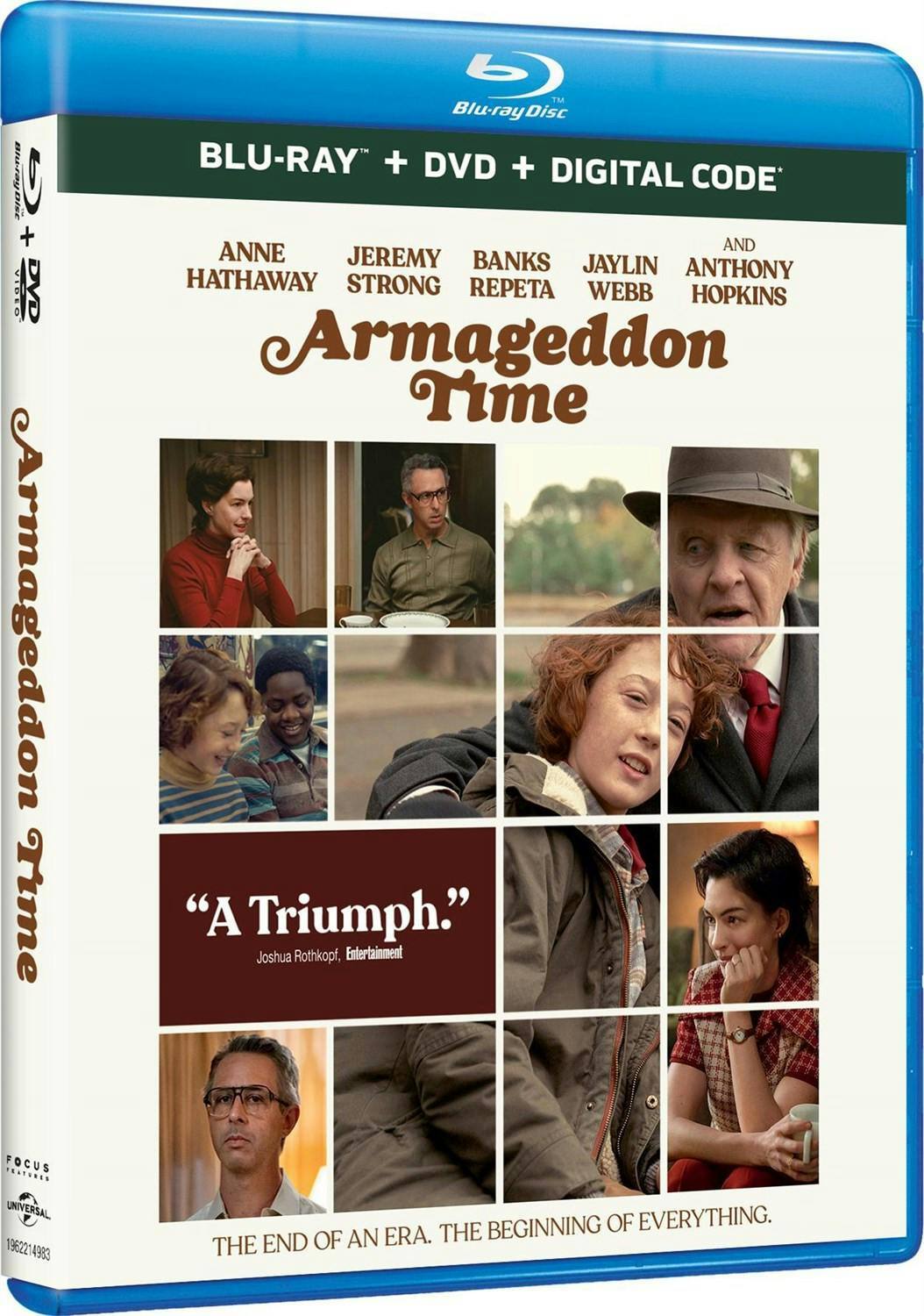 Angle. Armageddon Time (with DVD) [Blu-ray].