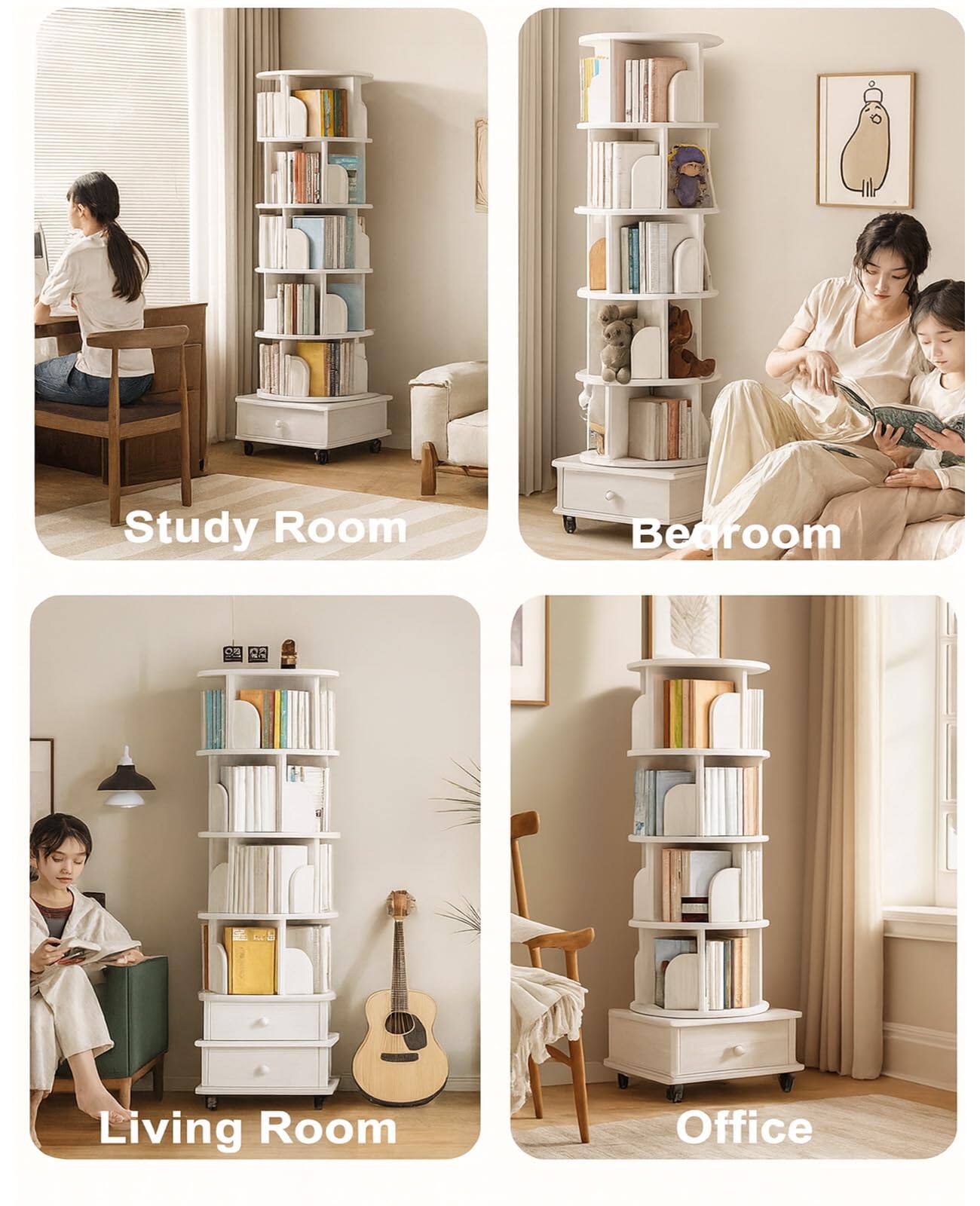 Study Room  
Bedroom  
Living Room  
Office