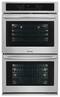 Frigidaire - Gallery 27" Built-in Double Electric Convection Wall Oven-Front_Standard