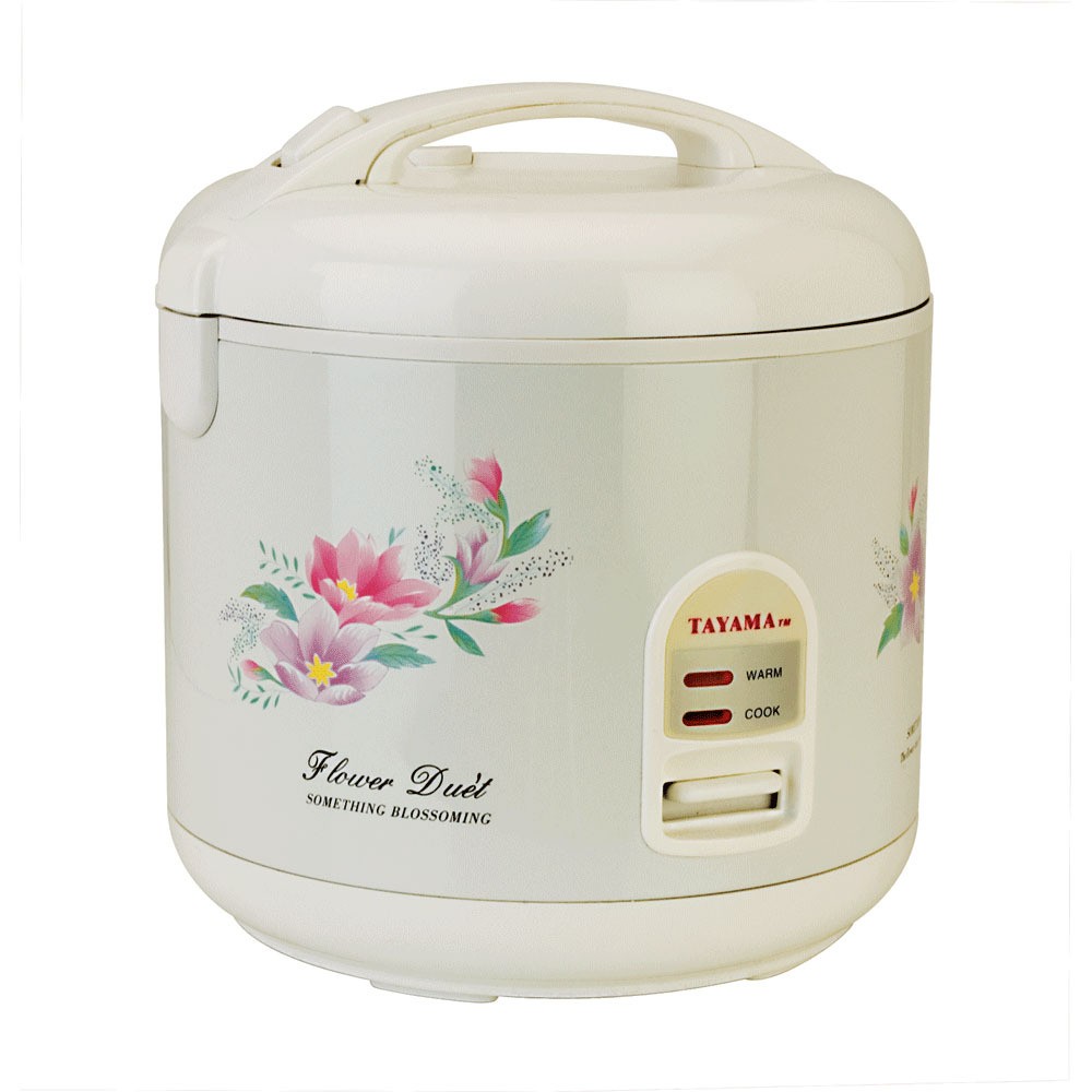 rice cooker king white accessories flower