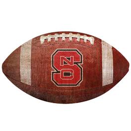 Fan Creations - NC State Wolfpack 12'' Football Sign - Multicolor