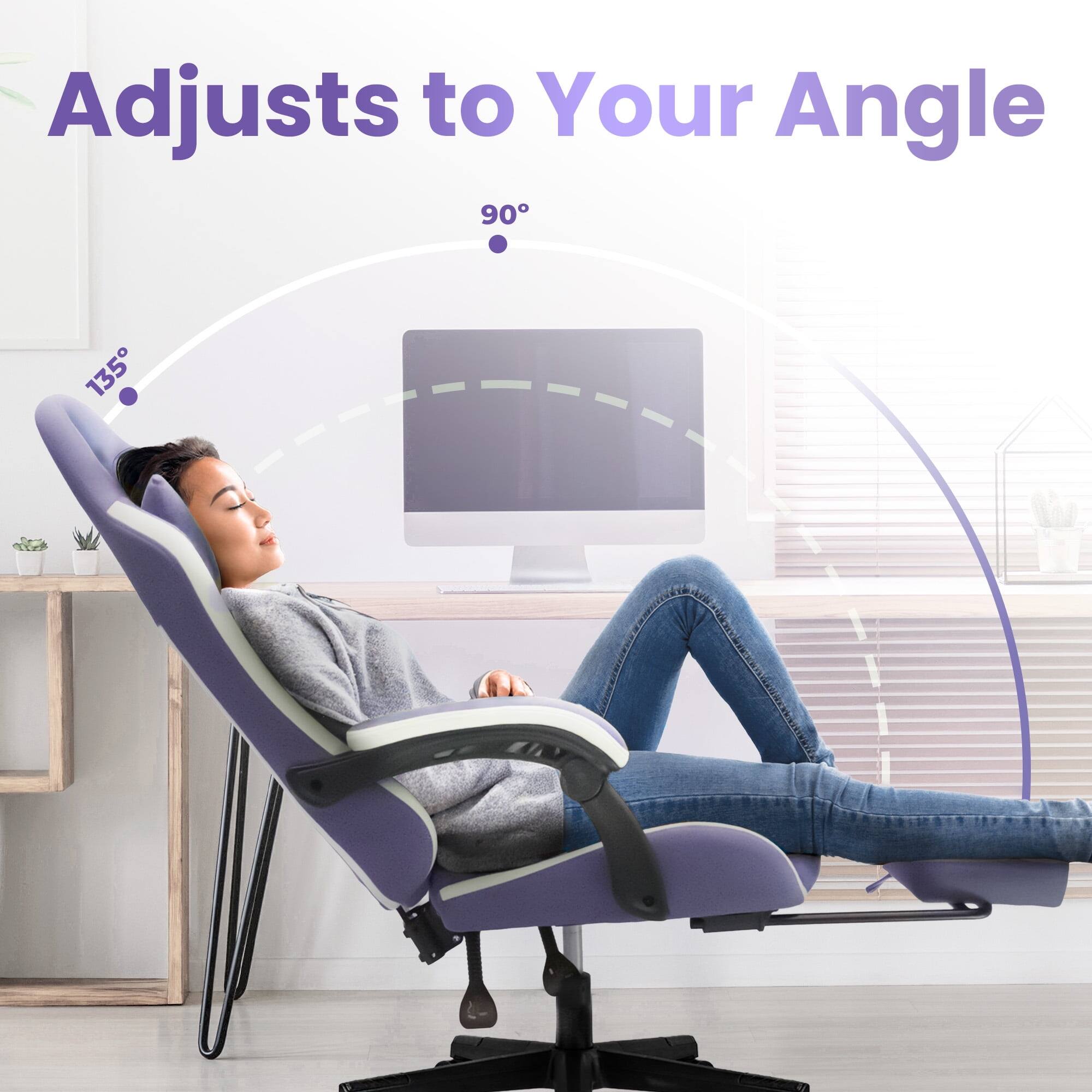 Adjusts to Your Angle  
90°  
135°