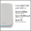 The text on the image reads: "Orbi RBK754P with WiFi 6 Up to 5.2Gbps streaming speed Up to 10,000 sq. ft. WiFi coverage Up to 75 Concurrent devices."