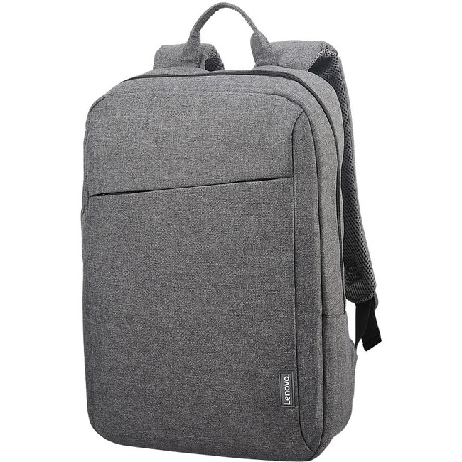 Front. Lenovo - Lenovo B210 Carrying Case (Backpack) for 15.6" Notebook - Gray - Water Resistant Interior - Polyester Body - Shoulder - Gray.