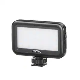 MOVO - LED-30 Mini LED Light Panel - Adjustable Brightness, Rechargeable Battery