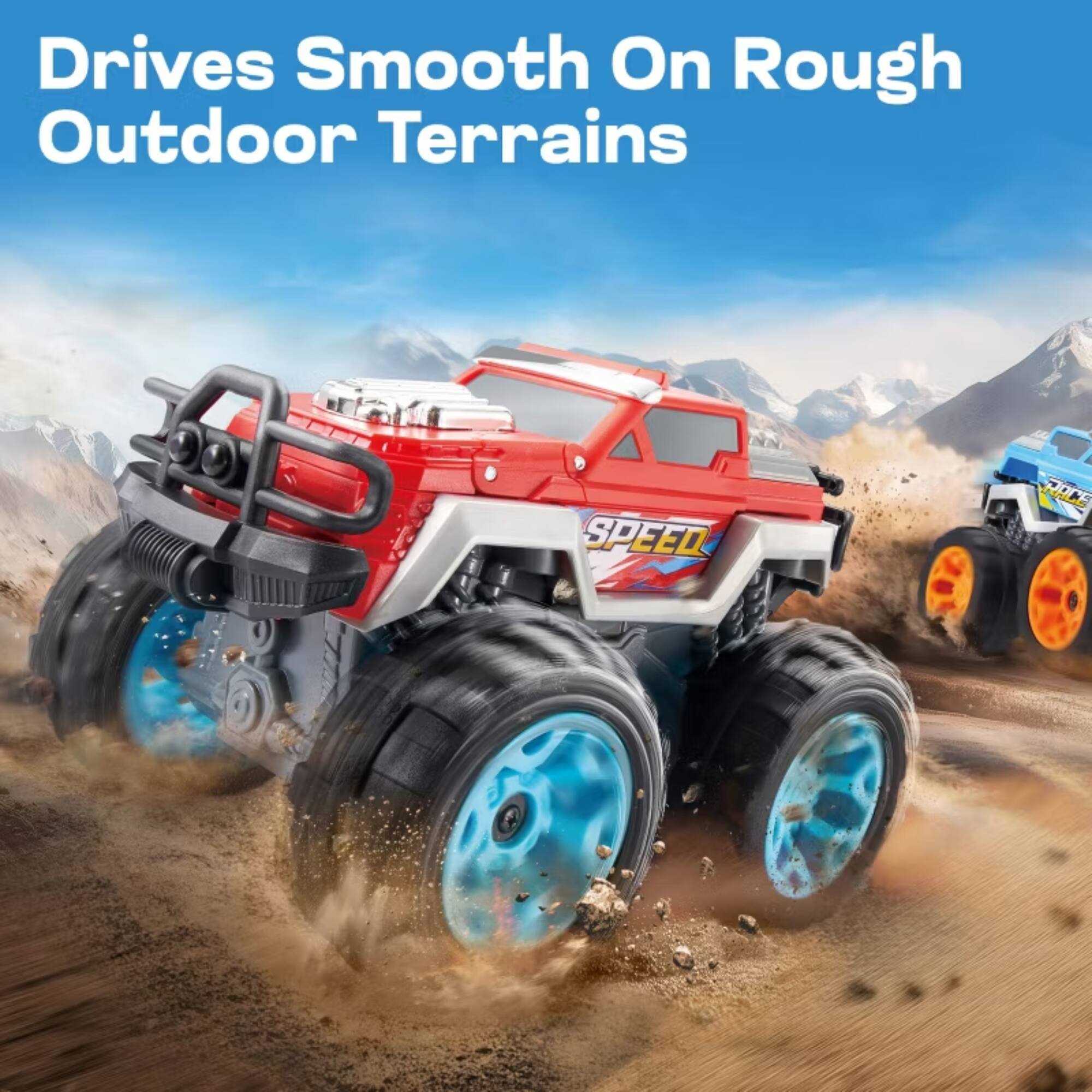 Drives Smooth On Rough Outdoor Terrains