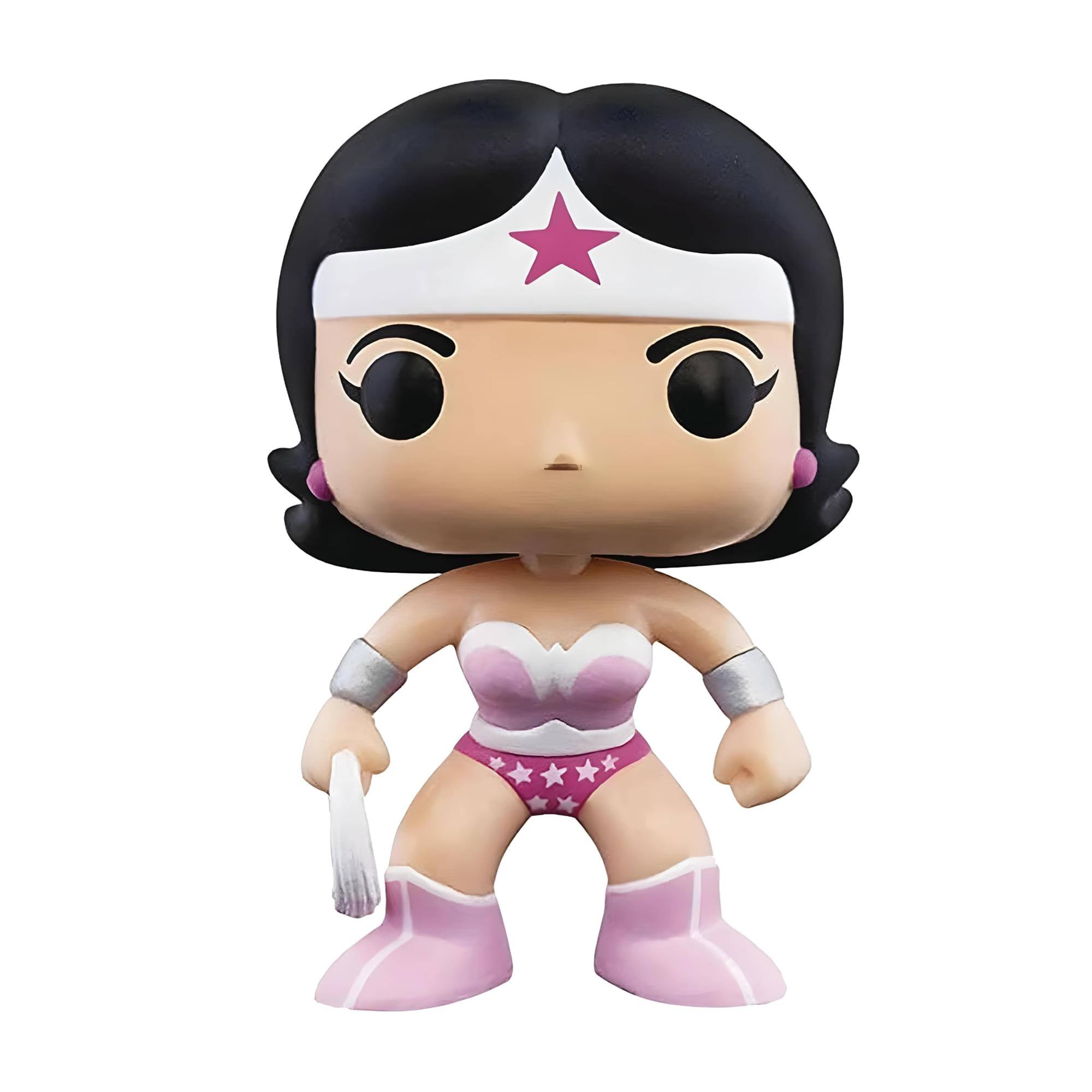 Alt View 1. Funko - DC Comics Funko POP | Breast Cancer Awareness Wonder Woman - Pink.