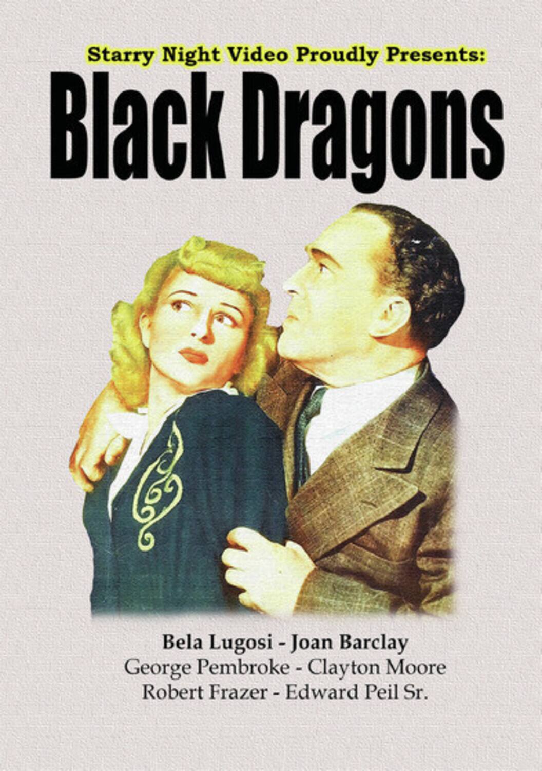 Front. Black Dragons   - DVD.