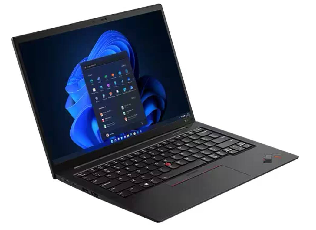 Alt View 4. Lenovo - Lenovo ThinkPad X1 Gen 12 Carbon Laptop 14" Touch dispaly with Intel Ultra 7 155U, 32GB LPDDR5X, 2TB SSD, Win 11 Pro) - Black.