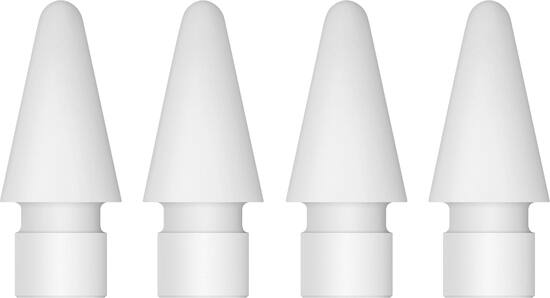 Apple MLUN2AM/A Replacement Tip for Apple Pencil, White, 4/Pack