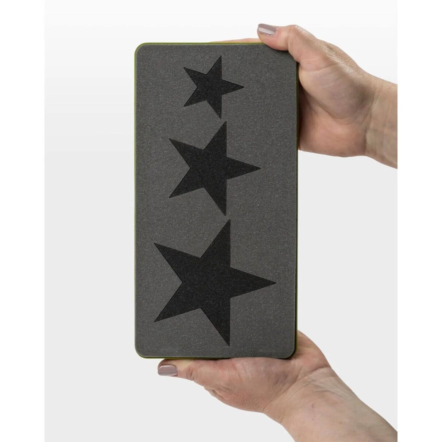 Alt View 1. AccuQuilt - AccuQuilt GO! Fabric Cutting Dies; Star 2-inch; 3-inch & 4-inch - Multi.