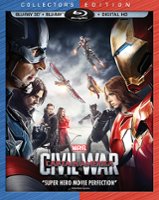 Captain America: Civil War [3D] [Includes Digital Copy] [Blu-ray] [Blu-ray/Blu-ray 3D] [2016] - Front_Original
