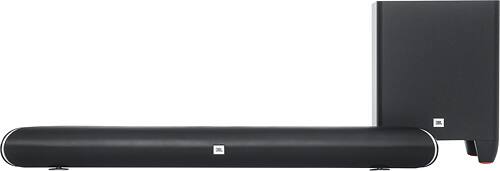 JBL - Cinema Soundbar System with 6-1/2" Wireless Subwoofer - Black - Larger Front