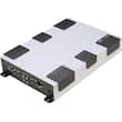 Power Acoustik - Edge 4500W Class D Digital Mono Amplifier with Selectable Bass Boost - White, Black - Larger Front
