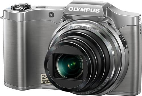 Best Buy: Olympus SZ-12 14.0-Megapixel Digital Camera Silver V102081SU000