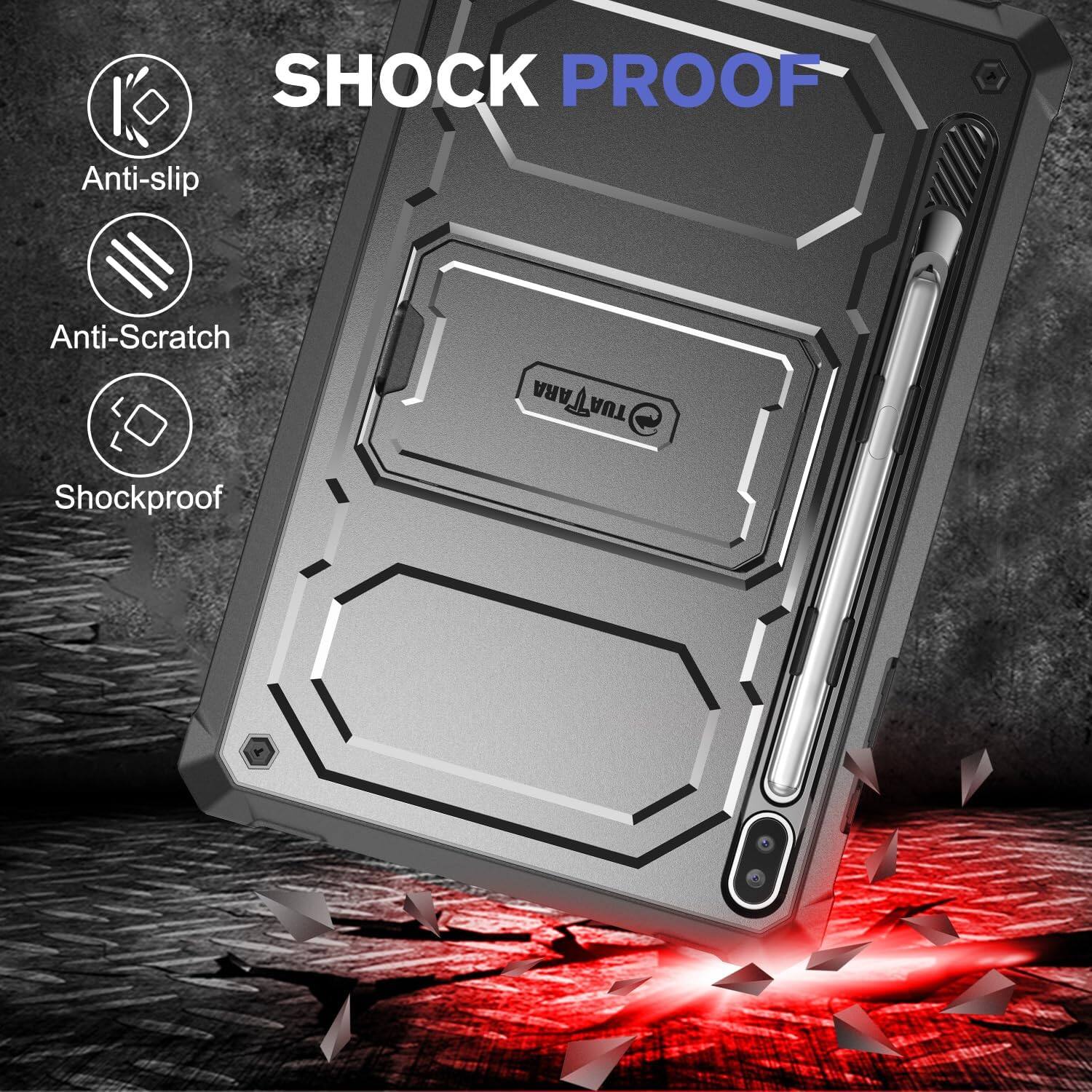SHOCK PROOF  
Anti-slip  
Anti-Scratch  
Shockproof