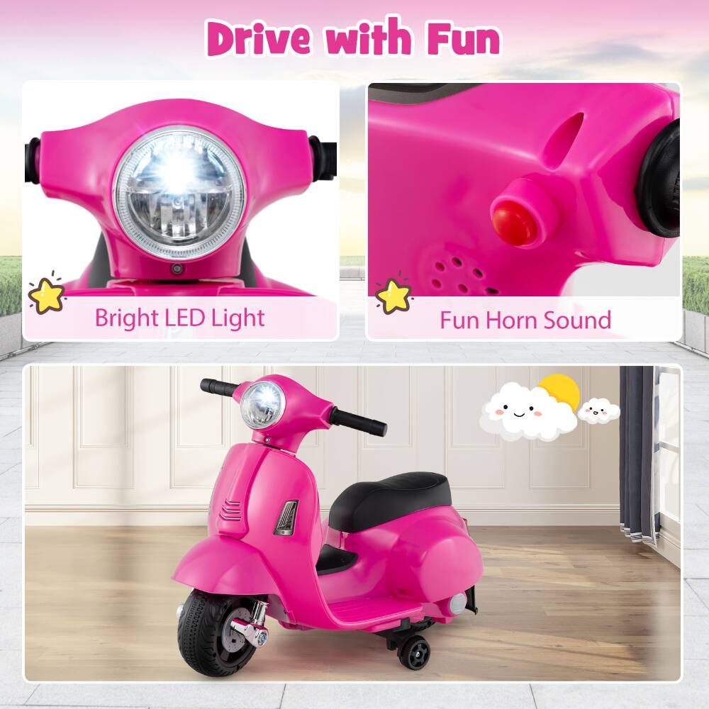 Drive with Fun

- Bright LED Light
- Fun Horn Sound