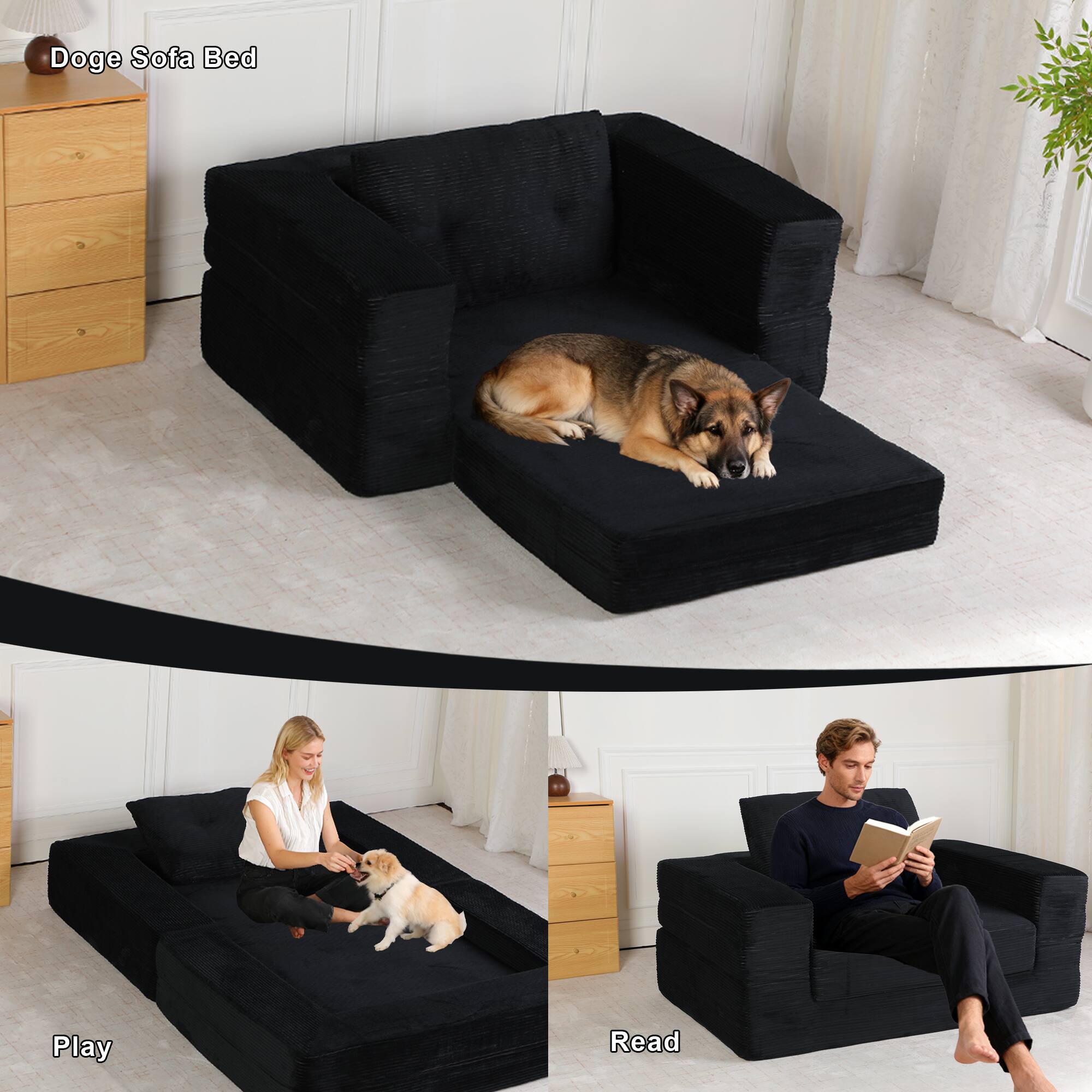 Doge Sofa Bed  
Play  
Read