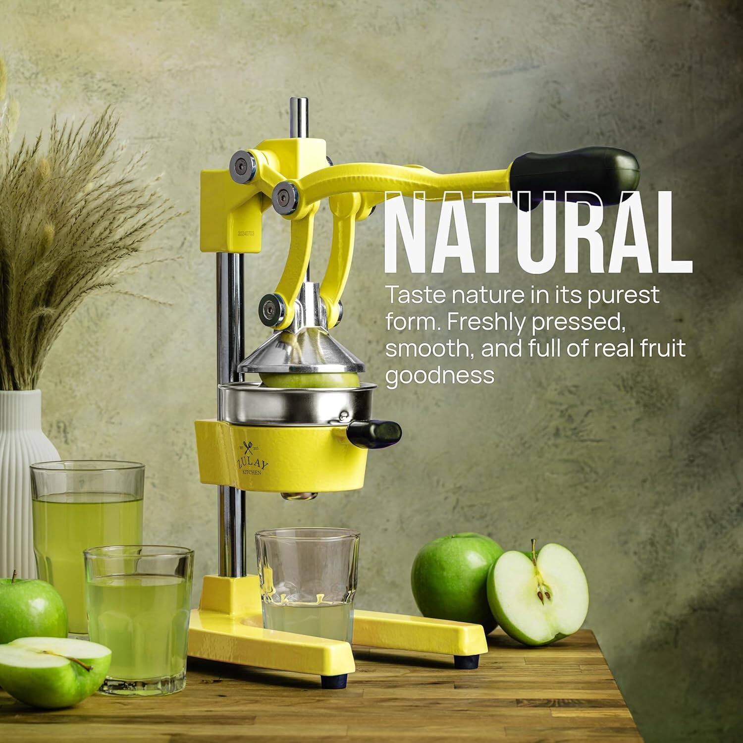 NATURAL  
Taste nature in its purest form. Freshly pressed, smooth, and full of real fruit goodness