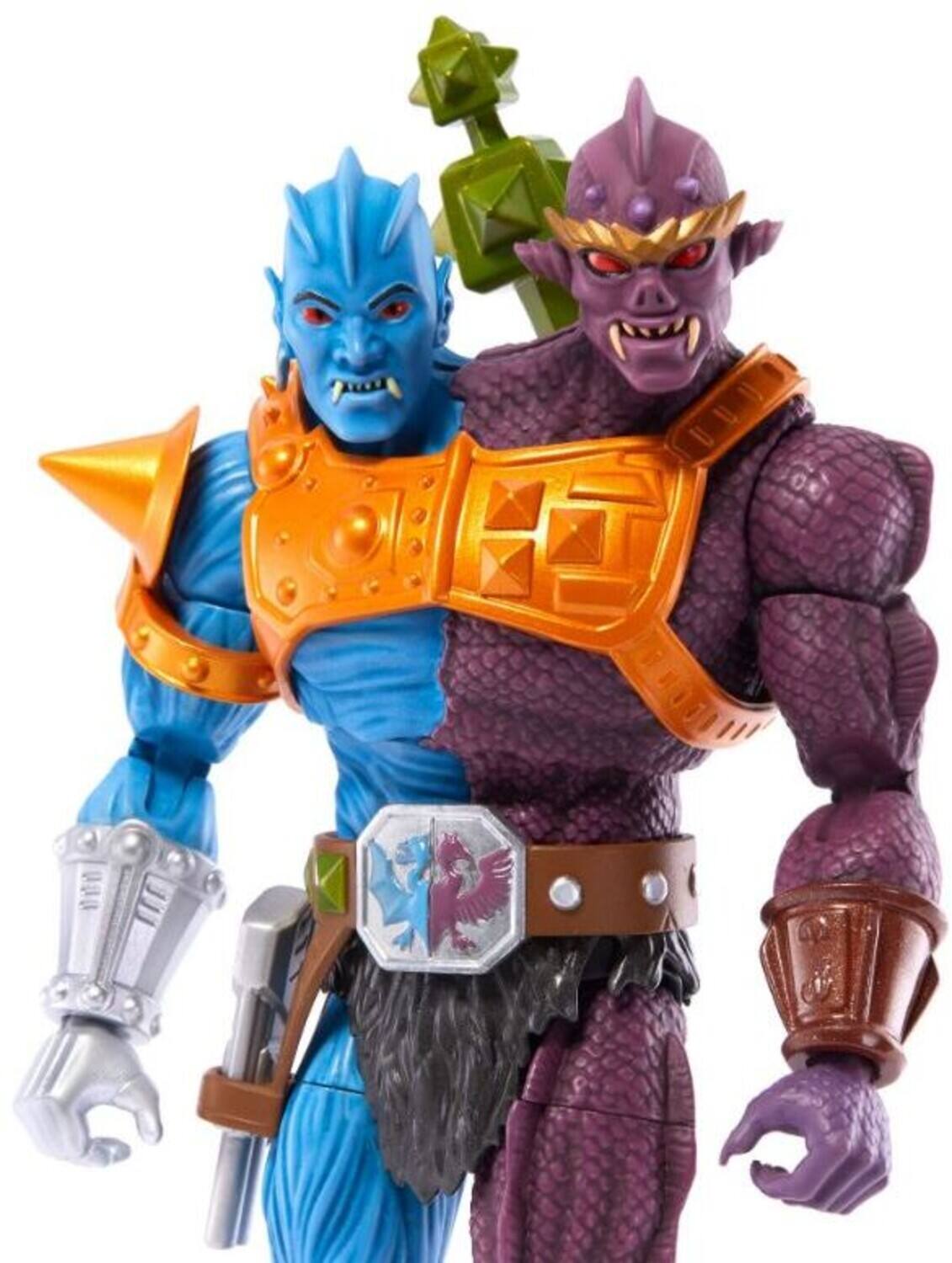 Alt View 3. Mattel - Mattel Collectible - Masters of the Universe Masterverse Two-Bad Action Figure (He-Man, MOTU)   - Collectibles - Multicolor.
