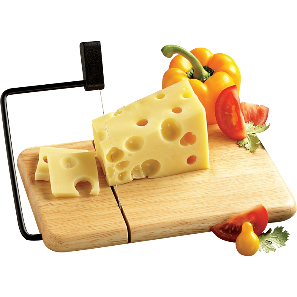BUTCHER BLOCK END GRAIN BEECHWOOD Cheese Slicer - Prodyne