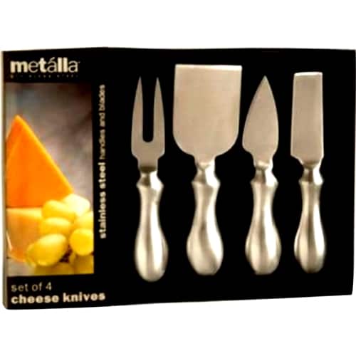 Best Buy Prodyne 4Piece Stainless Steel Cheese Tools Set Silver HWPD4S