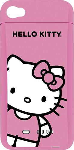 Front Standard. Hello Kitty - Battery Case for Apple® iPhone® 4 and 4S - Black.