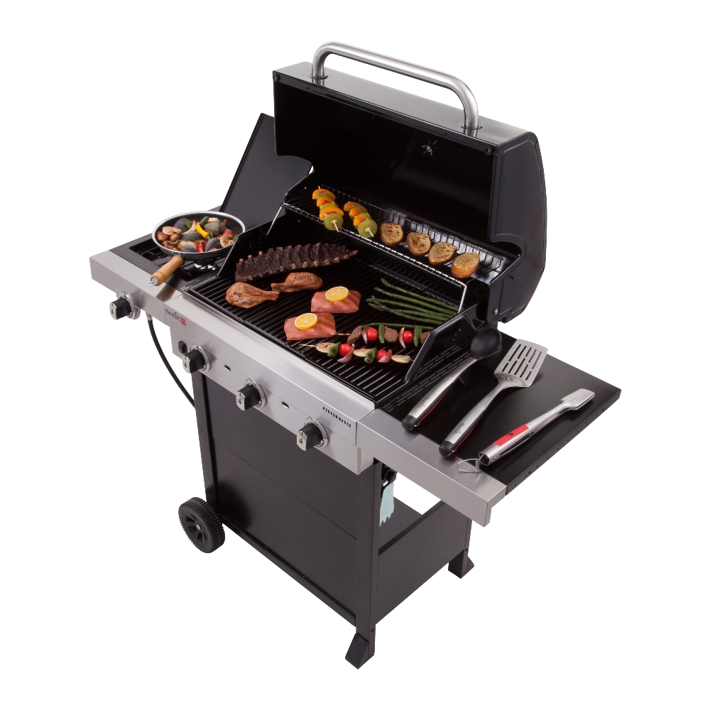 Best Buy Char Broil Performance Series 3 Burner Gas Grill Black