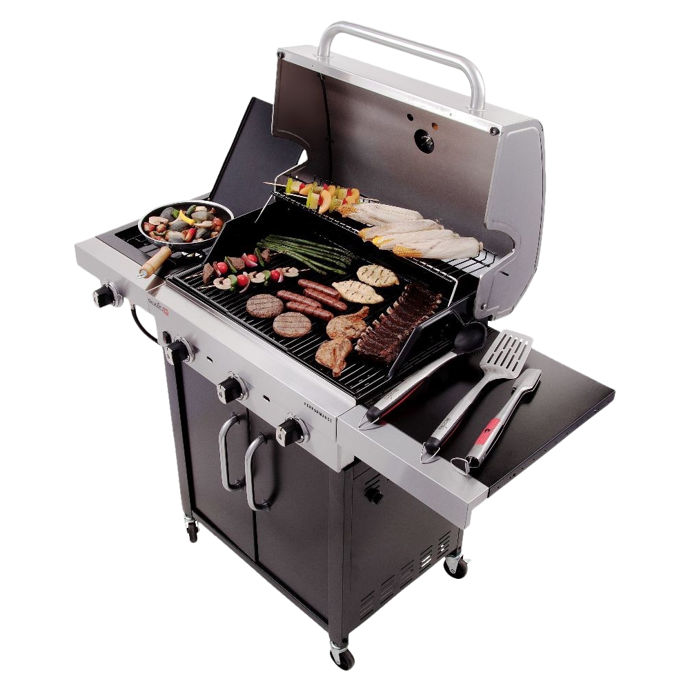 Best Buy Char Broil Performance Series 3 Burner Gas Grill Black